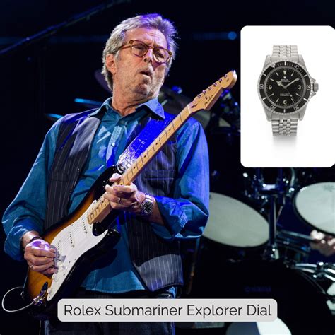 eric clapton rolex submariner|eric clapton watch club.